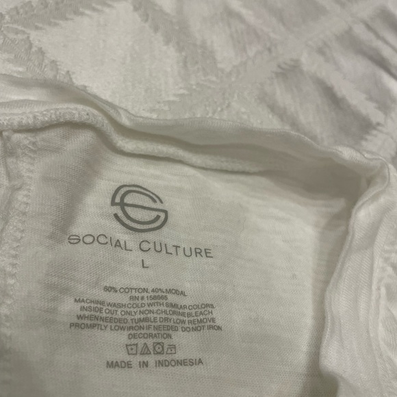 White Graphic Box T-Shirt with Orange Positano Italy - Picture 7 of 7